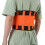 Rückenstützgürtel Sport Orange Weich Stützend 9