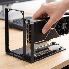 F9G-BK7 EGPU OCuLink GPU Dock PCIe4.0 X4 Notebook Laptop zu Externer Videografikkarte M.2 OcuLink zu PCIE X16 Adapter