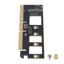 M.2 NVMe SSD auf PCI-E 3.0 X16/X8/X4 Desktop-SSD-Adapterkarte UnterstüTzt Festplattenerweiterungskarte der GrößE 2230 2242 2260 2280