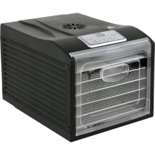 Ruokakuivuri - Lund - 6 ruostumatonta terästä - 420-500W - Lämpötila 35-70C - Ajastin 0,5-19,5h