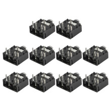 10 Pcs 5 Pin PCB Mount Female 3.5mm Stereo Jack Socket Connector