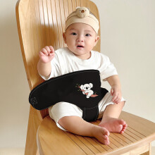 (Red Hair Girl)Ceinture de Chaise Portable Bébé avec Sangle de Sécurité pour Siège Enfant Commodité Stabilité