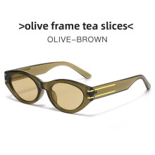 (Style C)Elegant Womens Sunglasses Cat Eye Pc Frame Uv Protection For Summer Travel