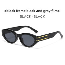 (Style A)Elegante Damen Sonnenbrille Cat Eye PC Gestell UV-Schutz für Sommer Reisen