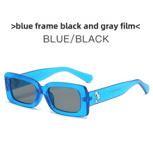 (Blue)Character Pc Sunglasses With Uv400 Shield For Casual And Outdoor Activities
