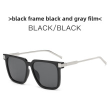 (Style 1)Minimalist Blackframe Sunglasses With Sun Protection For Daily Use And Outings