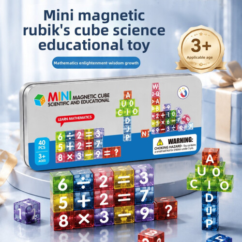 Building Magnetic Plastic Blocks For Kids With Cognitive Learning And Creative 2