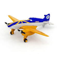 (Number11YellowBull)Collectors Edition Alloy Airplane Toys For Kids With Scene Simulation And Inertial Movement