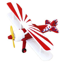 (SunFlagPlane)Collectors Edition Alloy Airplane Toys For Kids With Scene Simulation And Inertial Movement