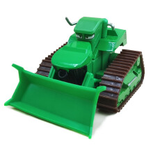 (GreenBulldozer)Excavator Construction Vehicle Alloy Childrens Toy With Scene Simulation For Boys And Girls