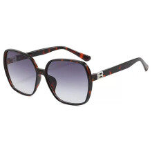 (Purple)Modern Vintage Oversized Square Frame Sunglasses With Pc Lenses For Travel Wear Party