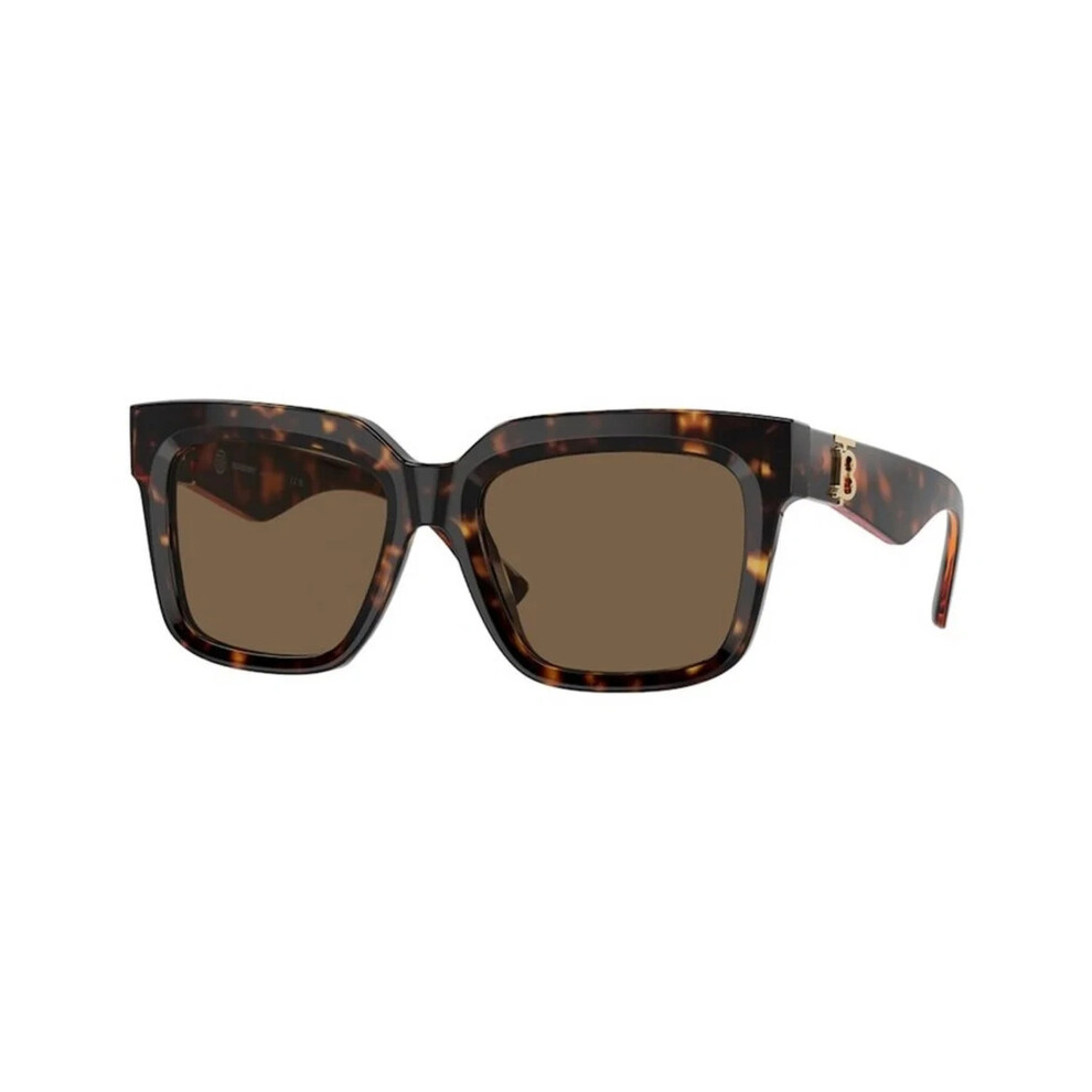 Burberry Women's Brown Havana Tortoiseshell Square Sunglasses - Image 3