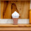 Mini-Eiscreme-Maschine, 450 ml, Braun, 8 W 10