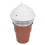 Mini-Eiscreme-Maschine, 450 ml, Braun, 8 W 14