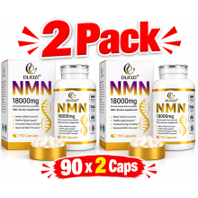 2 pack NMN Resveratrol 18000mg 90 Capsules