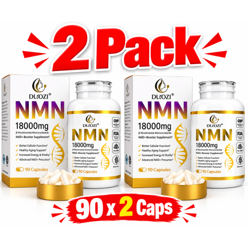 2 pack NMN Resveratrol 18000mg 90 Capsules 2