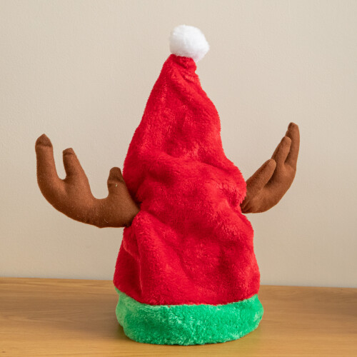 Dancing Santa Hat with Antlers & Festive Music 1
