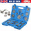 23Pc Universal Auto Car Disc Brake Caliper Piston Rewind Wind Back Tool Pad Kit 1