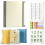 (Khaki)In Case I Go Missing Binder Pvc Document Organizer With Closure For Use Office 3