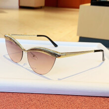 (Tea Pink)Minimalist Cat Eye Sunglasses With Pc Lenses Uv400 For Daily Fashion Travel And