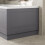 700mm End Bath Panel 15mm MDF for Bathroom Baths Plinth Easy to Cut Traditional Grey Gloss 1