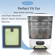 For Baby Brezza Premium Baby Bottle Dryer Filter and Baby Brezza Baby Bottle Washer HEPA Filter Accessory