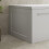 660mm End Storage Bath Panel 16mm MDF for Bathroom Straight Baths Modern White Gloss 1