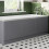 1700mm Front Side Bath Panel & 700mm End Panels 15mm MDF for Bathroom Traditional Grey Gloss 2
