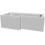 1500mm Front Side Bath Panel & 680mm End Panels 18mm MDF for L Shaped Baths Modern White Gloss 2