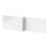 1500mm Front Side Bath Panel & 680mm End Panels 18mm MDF for L Shaped Baths Modern White Gloss 3