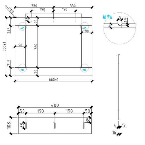 660mm End Storage Bath Panel 16mm MDF for Bathroom Straight Baths Modern White Gloss 2