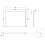 700mm End Bath Panel 3mm Acrylic for Bathroom P Shaped Baths Easy to Cut Modern White Gloss 3