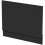700mm End Bath Panel 15mm MDF for Bathroom Baths Plinth Easy to Cut Traditional Black Gloss 3