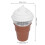 Mini-Eiscreme-Maschine, 450 ml, Braun, 8 W 4