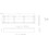 1700mm Front Side Bath Panel 15mm MDF for Bathroom Baths Traditional Black Gloss 3