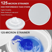 Paint Cups for Automotive Paint, HVLP Paint Mixing Cups 20 Ounce (600ml) Kit with Retainer ,Adapter, Paint Stirrer