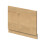 1700mm Front Side Bath Panel & 700mm End Panels 18mm LDF for Bathroom Baths Modern Oak 6