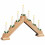 VidaXL vidaXL Christmas Candle Bridge 3 pcs 7 LEDs Warm White 4