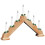VidaXL vidaXL Christmas Candle Bridge 3 pcs 7 LEDs Warm White 9