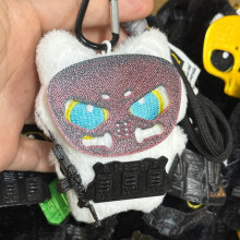 (Style 8)Delta Force Ghroth Cat Plush Keychain With Soft Material For Car And Decor Bag