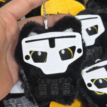 (Style 3)Delta Force Ghroth Cat Plush Keychain With Soft Material For Car And Decor Bag