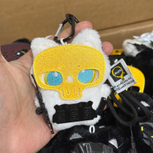 (Style 2)Delta Force Ghroth Cat Plush Keychain With Soft Material For Car And Decor Bag