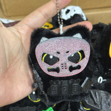 (Style 7)Delta Force Ghroth Cat Plush Keychain With Soft Material For Car And Decor Bag