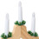 VidaXL vidaXL Christmas Candle Bridge 3 pcs 7 LEDs Warm White 10