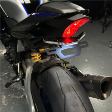 License Plate Holder with LED Light Motorcycle Tail Bracket Eliminator for YZF R1 R1M R1S 2015-2025