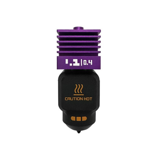 Integrated Coated Hotend 0.4mm Standard Flow Kit for  P2S X2D 3D Printer Accessories