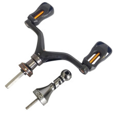 Metal Fishing Reel Balance Bar Stabilizer - Dual Handle Rocker Arm Modification Accessory for Lure Fishing Wheels