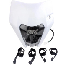 Headlight Plate LED Motorcycle Enduro Fairing for  EXC EXCF SX SXF XCF XCFW XCW Headlamp Dirt Bike Parts