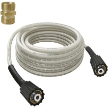 32.8 FT Pressure Washer Hose, 1/4-Inch Quick Connect, Replacement for Greenworks 5200402, to 2000 PSI