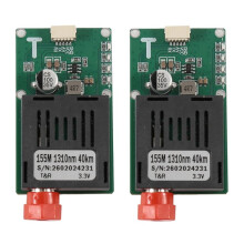 2 Módulos Transmisores Ópticos TTL de 40 , Puerto de Fibra Óptica CRSF/UART/SUBS, Módulo TX de Equipo Terminal Óptico FC